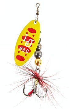 Блешня оберталка з борідкою Lucky John SHELT BLADE 03 вагою 12 г (колір 10) (LJSB03-010) LJSB03-010 фото
