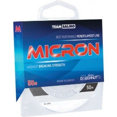 Волосінь Team Salmo Micron 50 m 0.06мм 0.4кг/1lb (4915-006) 4915-006 фото