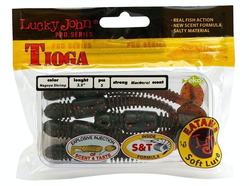 Виброхвосты съедоб. искусст. LJ Pro Series TIOGA 3.9in (10.00)/085 5шт. 140104-085 фото