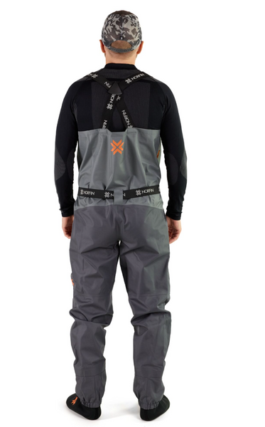Напівкомбінезон заброд. Norfin PILOT STOCKINGFOOT GRAY 83329-03L-L фото