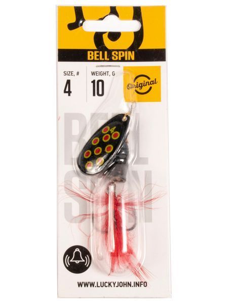 Блешня оберталка LJ BELL SPIN 04 10.0г / BRD (LJBS04-BRD) LJBS04-BRD фото