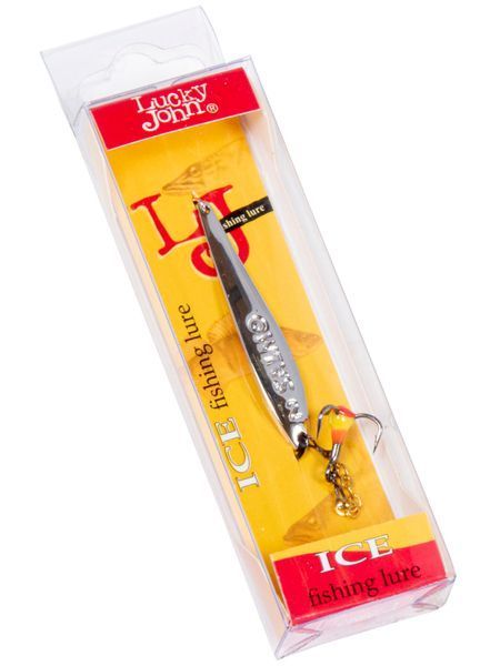 Зимова блешня вертикальна Salmo Lucky John S-2-Z з ланцюжком і крючком (82752-S) 82752-S фото