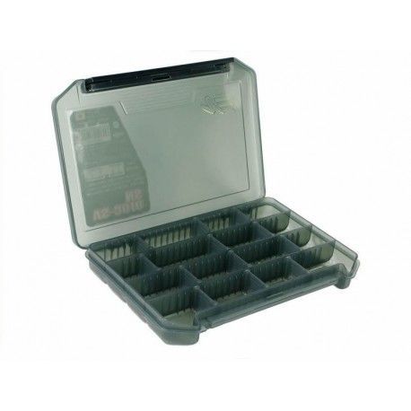 Коробка пластик. Meiho VERSUS VS-3010NS (чорний напівпрозорий) 20,5 х 14,5 х 2,8см VS-3010NS-B фото