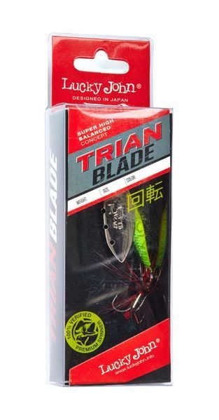 Блесна вращ. Lucky John TRIAN BLADE LONG 12.0г 008 в блистере LJTBL12-008 фото