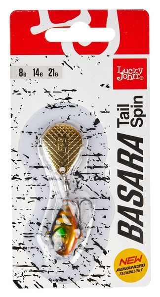 Тейл-спиннер Lucky John BASARA TAIL SPIN 08.0г 004 в блистере LJBTS08-004 фото