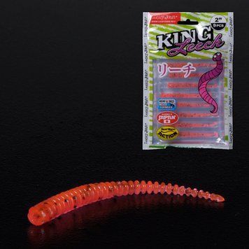 Слаги съедобные искусственные LJ Pro Series KING LEECH 05.08/052 9шт. 140152-052 фото