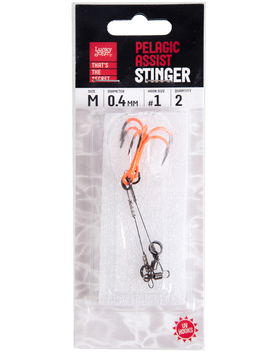 Оснащення LUCKY JOHN STINGER 0.4mm №1 M LJP7406-M фото