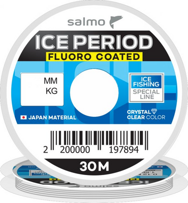 Леска монофильная зимняя Salmo ICE PERIOD FLUORO COATED 030/012 4516-012 фото