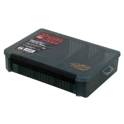 Коробка пластик. Meiho VERSUS VS-3020NDDM (чорний напівпрозорий) 25,5 х 19,0 х 6,0см VS-3020NDDM-B фото