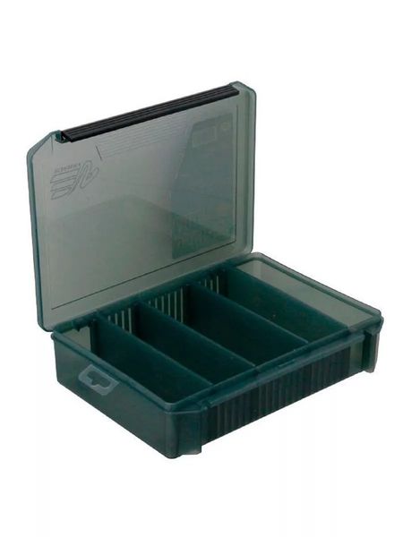 Коробка пластик. Meiho VERSUS VS-3020NDDM (чорний напівпрозорий) 25,5 х 19,0 х 6,0см VS-3020NDDM-B фото
