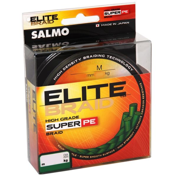 Шнур SALMO ELITE BRAID 125м 0.20мм 14.1кг/31lb (4818-020) 4818-020 фото