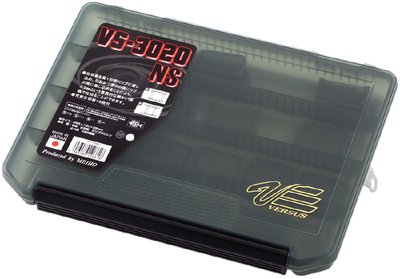 Коробка пластик. Meiho VERSUS VS-3020NS (чорний напівпрозорий) 25,5 х 19,0 х 2,8см VS-3020NS-B фото