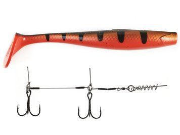 Віброхвіст LJ 3D BBS Series GIANT KUBIRA SWIM SHAD 10,3in (26,00)/PG18 1шт.+Stinger XL 140434SET-PG22 фото