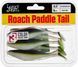 Виброхвосты съедоб. искусст. LJ Pro Series ROACH PADDLE TAIL 3.5in (08.89)/G02 6шт. 140180-G02 фото 2