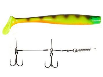 Віброхвіст LJ 3D BBS Series GIANT KUBIRA SWIM SHAD 10,3in (26,00)/PG30 1шт.+Stinger XL 140434SET-PG30 фото