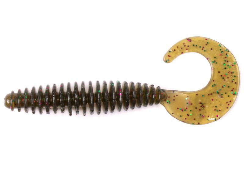 Твистеры съедоб. искусст. LJ Pro Series ULTRAWORM CURLY 3,0in (07.62)/PA03 7шт. 140213-PA03 фото