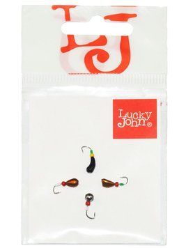 Блешня свинцева Lucky John MIX6 d 3-3,5мм 4шт 8219-06N фото