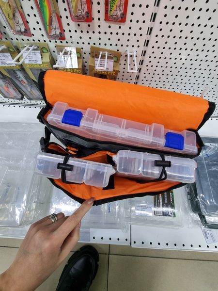 Сумка наплечная с коробками R43S FLAMBEAU (2 коробки 3303 и 1 4007) 47х24,1х28,6см R43S фото