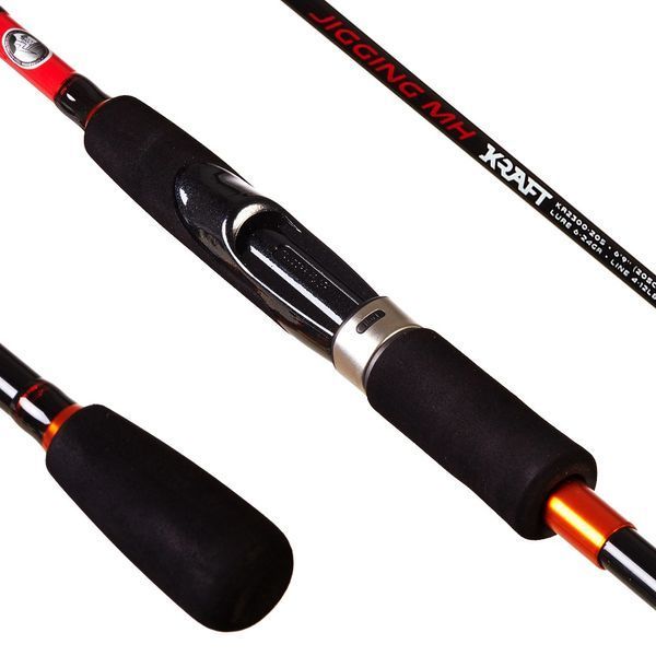Удилище спиннинговое Salmo Kraft JIGGING MH 6-24г 2.05м KR2300-205 KR2300-205 фото