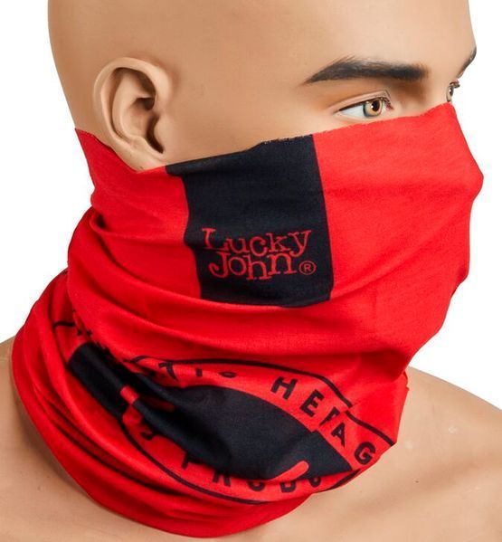 Шарф-бандану Lucky John BANDANA RED AM-6513 фото