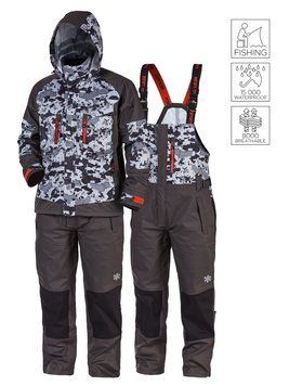 Костюм Norfin Pro Dry 3 Camo чоловічий р.S Камуфляж (514501-S) 514501-S фото
