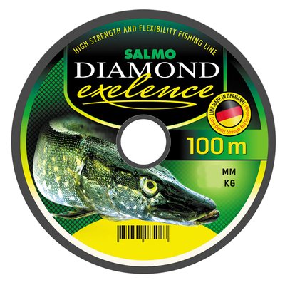 Волосінь DIAMOND EXELENCE 100 m 0.25мм 5.5кг/12lb (4027-025) 4027-025 фото