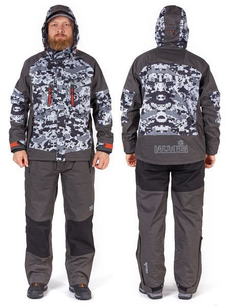 Костюм Norfin Pro Dry 3 Camo чоловічий р.S Камуфляж (514501-S) 514501-S фото