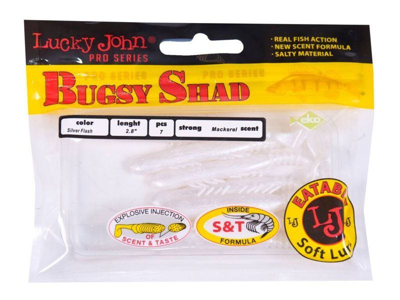 Силікон LJ Bagsy Shad 2.8in / 71мм / 7шт / 140107-026 фото