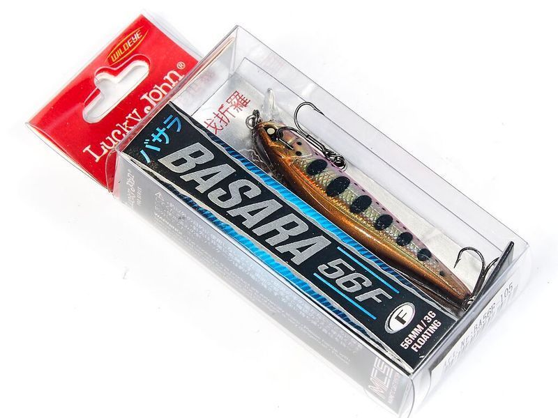 Воблер Lucky John Pro Series Basara 56F (колір 105) (BA56F-105) BA56F-105 фото