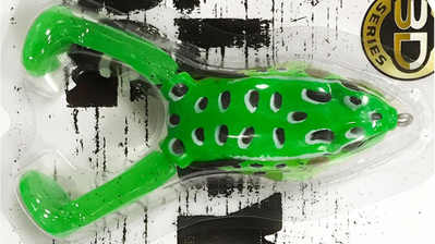 Приманка-жаба Lucky John Freddy Frog 3D Series 4 in, плавуча, 21гр (колір 87) (140422-007) 140422-007 фото