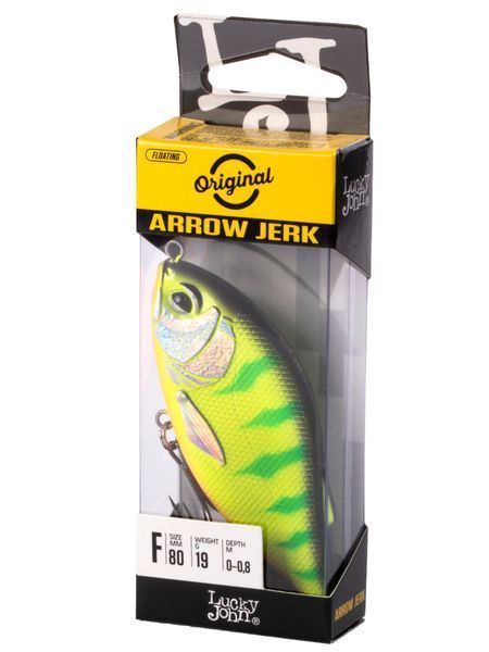 Воблер плаваючий LJ Original ARROW JERK F 08.00/018 LJO0508F-018 фото