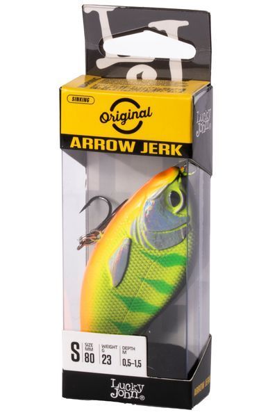Воблер тонучі LJ Original ARROW JERK S 08.00/018 LJO0508S-018 фото