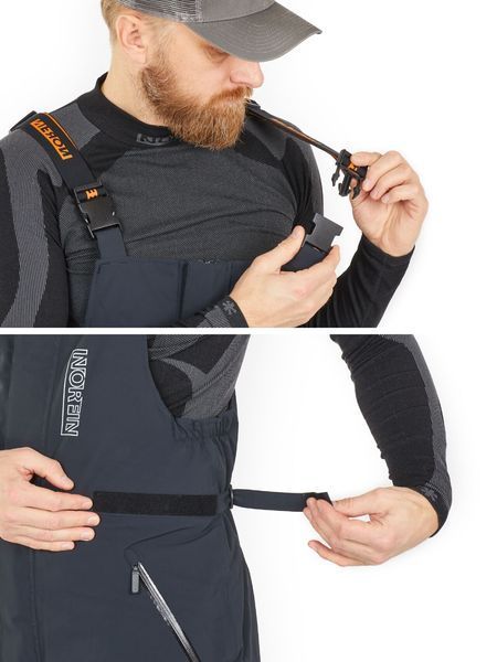 Штаны Norfin REBEL PRO PANTS GRAY 02 р.M 586002-M фото
