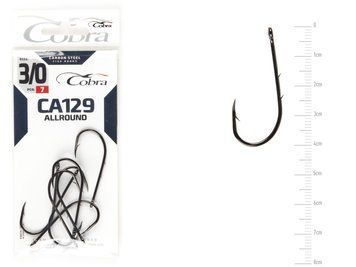 Гачки Cobra ALLROUND сер. CA129 разм. 003/0 7шт. CA129-K030 фото
