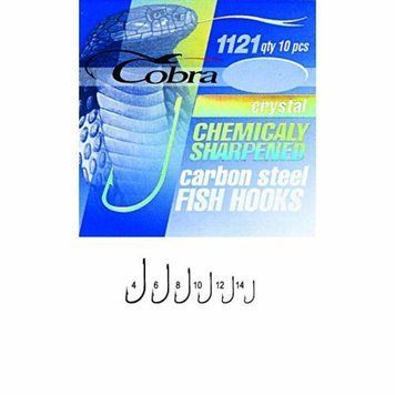 Крючок (CA116) Cobra CRYSTAL (сер.1121/014) *10 C1121NSB-014 фото