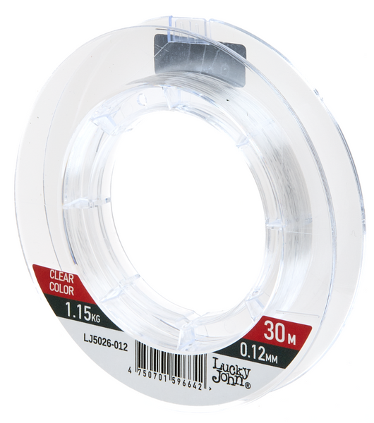 Леска моно. Lucky John ICE SOFT FLUOROCARBON 030м/012 LJ5026-012 фото