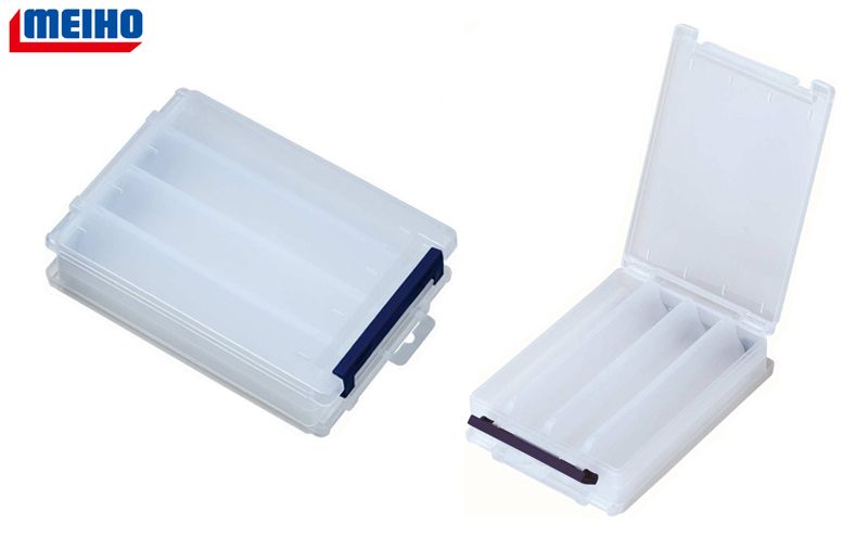 Коробка пластик. двостороння Meiho REVERSIBLE 250V / 25,5 x 19,0 x 6,0см REVERSIBLE-250V фото