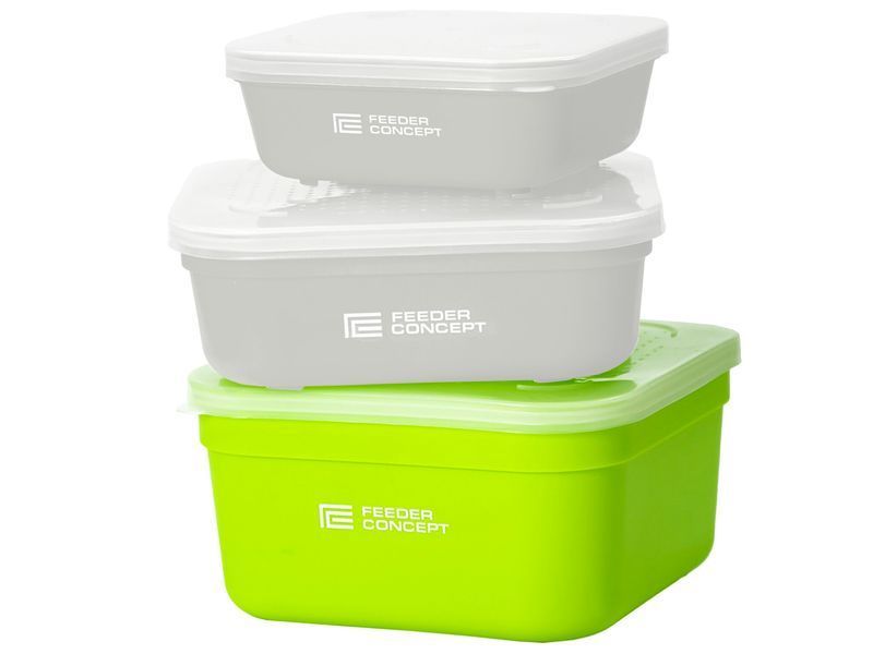 Коробка рыболов. для нажив. с крыш. FC FEEDER BAIT BOX р.L FC200-003L фото