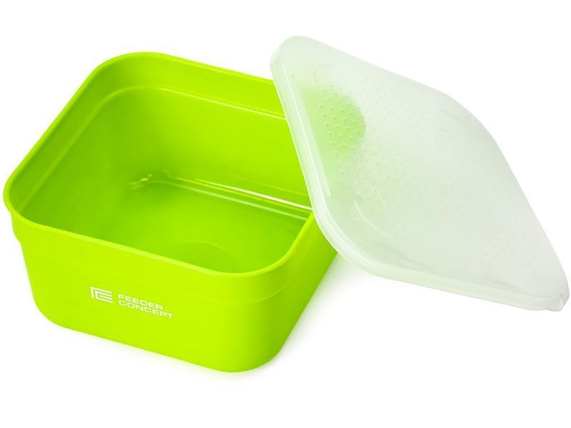 Коробка рыболов. для нажив. с крыш. FC FEEDER BAIT BOX р.L FC200-003L фото