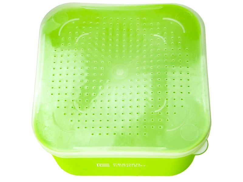 Коробка рыболов. для нажив. с крыш. FC FEEDER BAIT BOX р.L FC200-003L фото