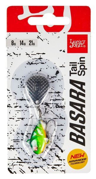 Тейл-спиннер Lucky John BASARA TAIL SPIN 21.0г 003 в блистере LJBTS21-003 фото