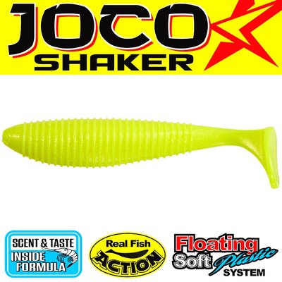 Силікон Lucky John JOCO SHAKER 3.5in / 89мм / 4шт / (колір F03) (140302-F03) 140302-F03 фото