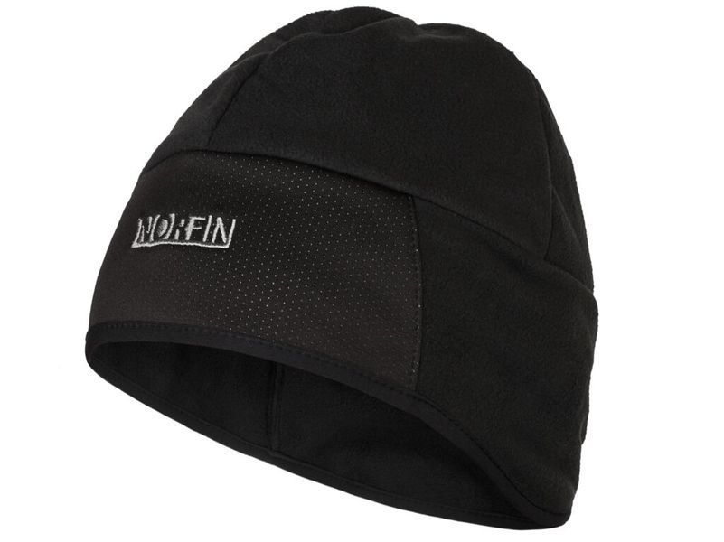Шапка мембранна Norfin FIN WINDSTOP (80% PL / 20% PU / чорна) р.L 302749-XL фото