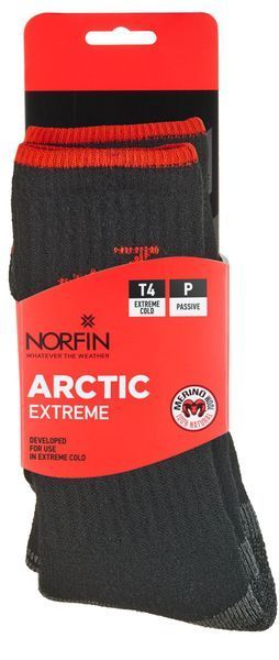 Шкарпетки NORFIN T4P ARCTIC MERINO EXTREME CREW 304747-02M фото