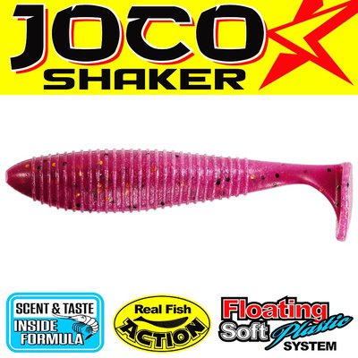 Силікон Lucky John JOCO SHAKER 3.5in / 89мм / 4шт / колір F04 (140302-F04) 140302-F04 фото