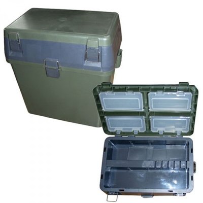 H-2060 Зимний ящик пластиковый (высокий) Salmo 39.5х24см; h-37.5см H-2060 фото