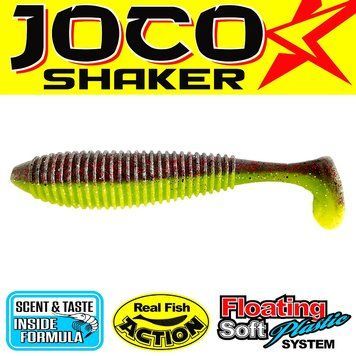 Віброхвіст Lucky John Joco Shaker Floating 4,5 Waka Ayu 3шт (140303-T44) 140303-T44 фото