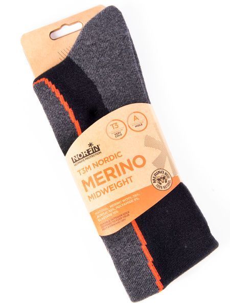 Носки Norfin T3M NORDIC MERINO MIDWEIGHT р.(42-44) L 303901-03L фото