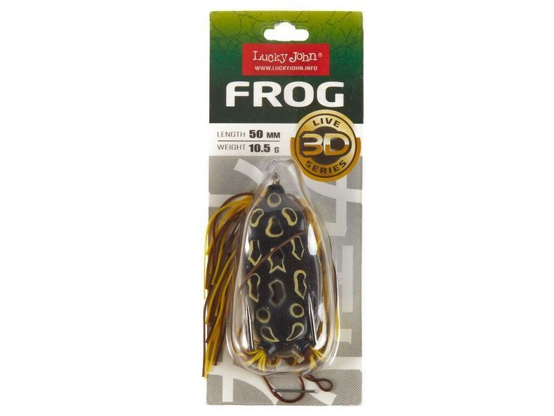 Приманка мягкая LJ 3D Series FROG 2.0in (05.00)/004 1шт. 140400-004 фото