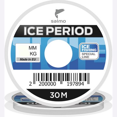 4509-008 Жилка моно зимова Salmo ICE PERIOD 0.08 / 30м / *10 4509-008 фото